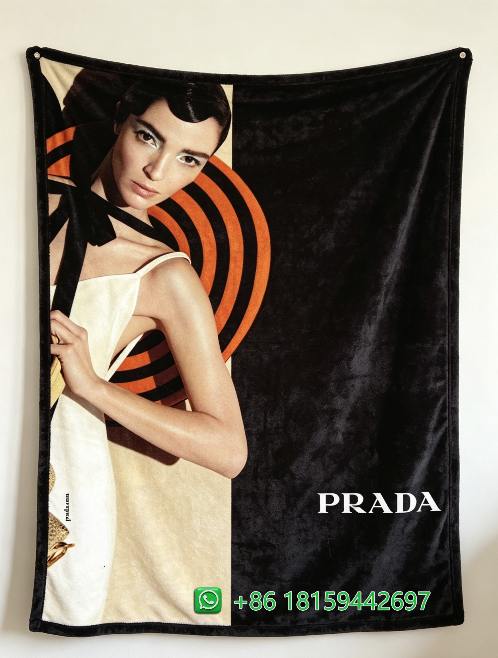 Prada Throw Blankets